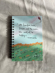 [VC-NGR-001] Happiness | "English Quoted Notebooks"