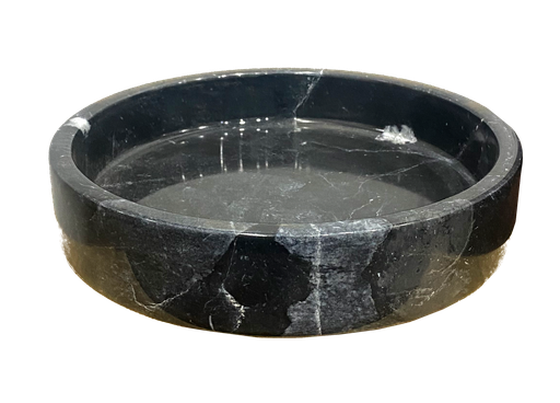[VC-LAH-056] MARBLE - FLAT BOWL - 20cm