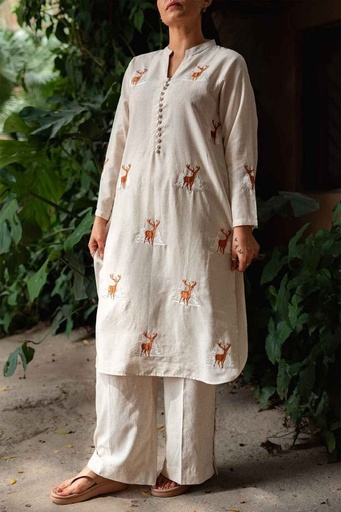 [21.K.25] Linen Wild Kurta