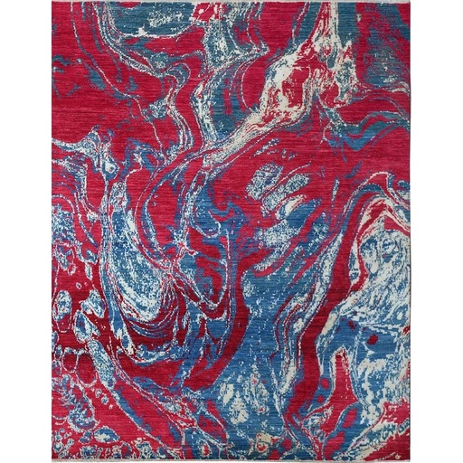 [PK0499-HM-RUG-004158] Modern Carpet -Wool&Silk- 8x10