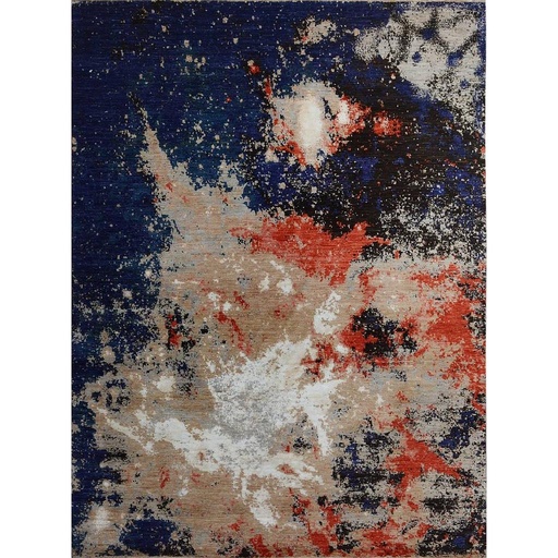 [PK0499-HM-RUG-004239] Modern Carpet -Wool&Silk- 9x12