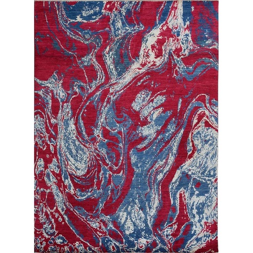 [PK0499-HM-RUG-004251] Modern Carpet -Wool&Silk- 9x12